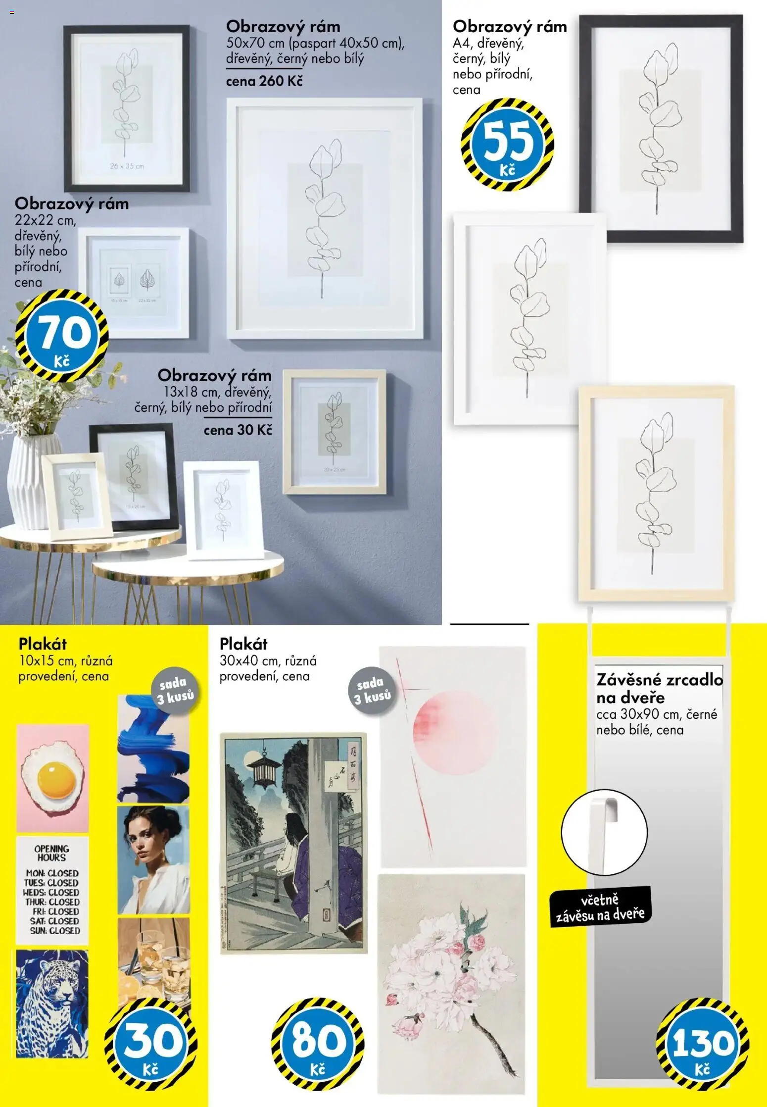 TEDi leták od 12.12.2025 | Strana: 11 | Produkty: Rám 50x70, Zrcadlo