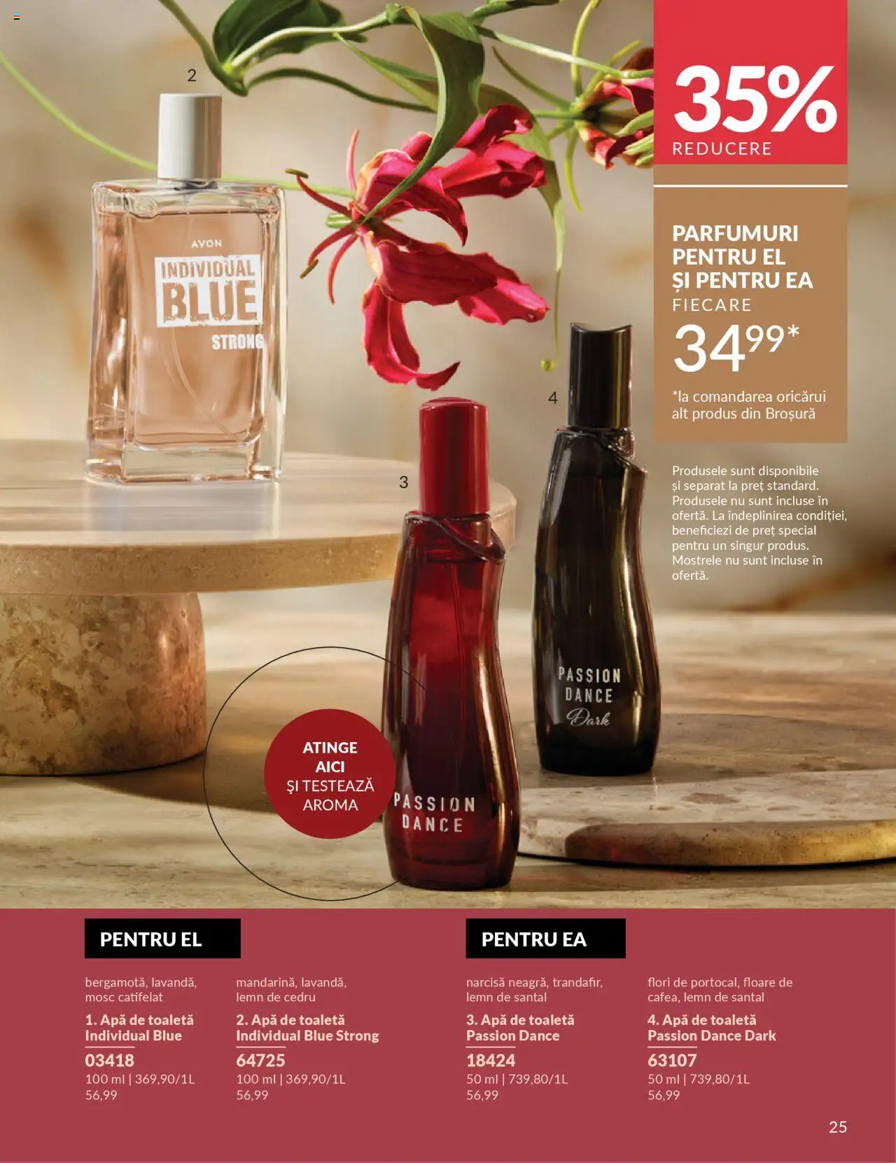 Noul catalog Avon – valabil de la 01.10.2025 | Pagină: 27 | Produse: Toaletă, Apă de toaletă, Apă