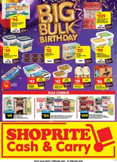 Shoprite specials catalogue – valid from 09.02.2026