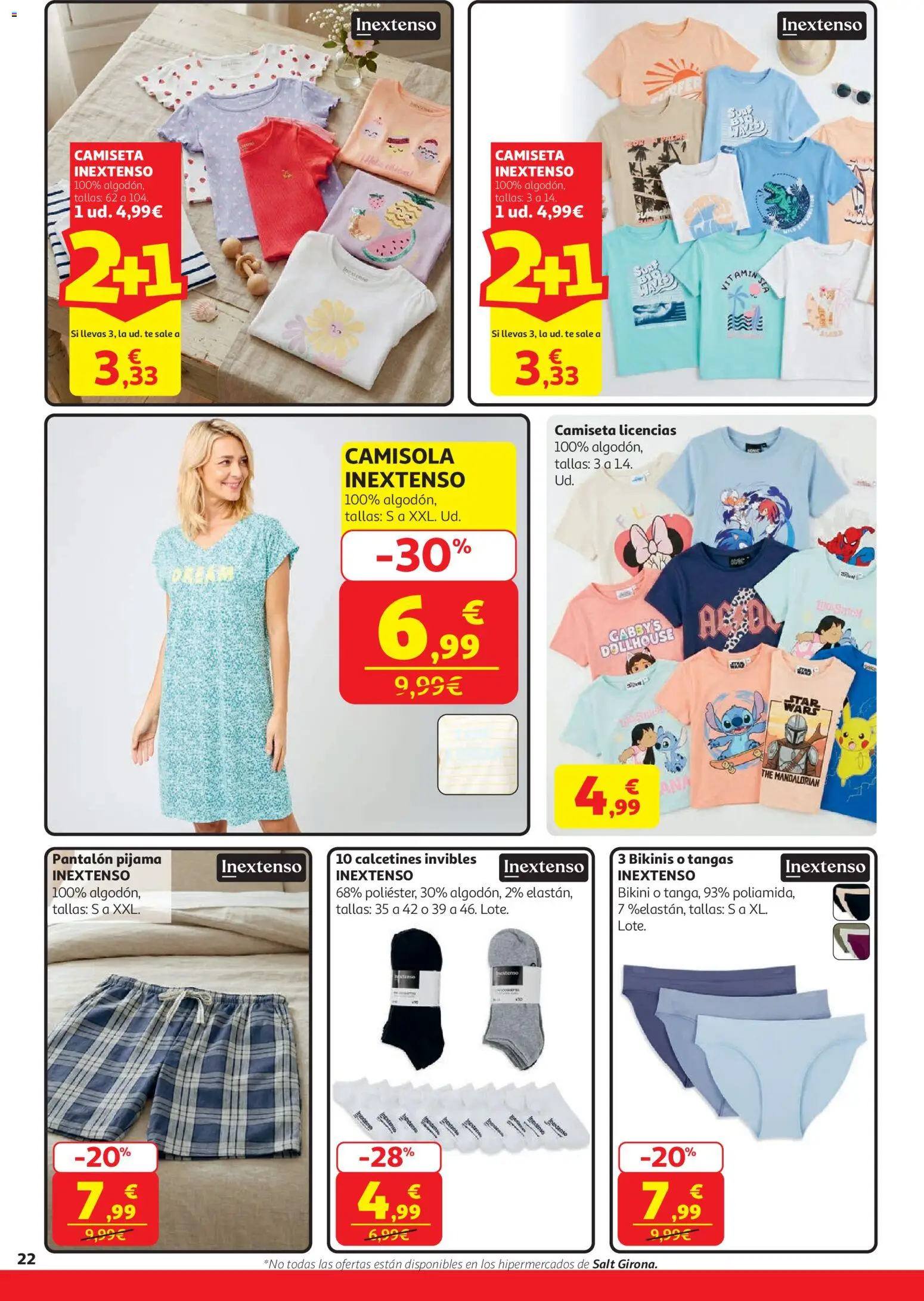 Alcampo HP Nacional │ válido desde el 07.04.2026 | Página: 22 | Productos: Pijama, Té