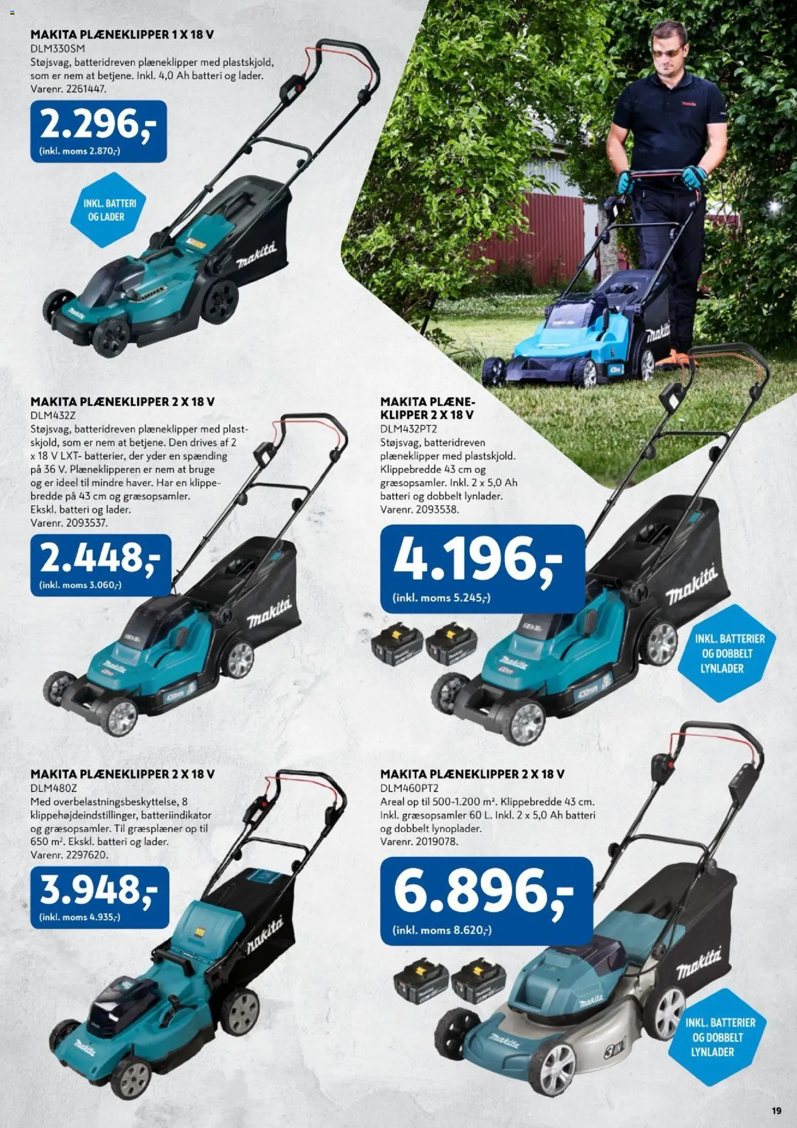 Davidsen tilbudsavis – gyldig fra 23.03.2026 | Side: 19 | Produkter: Batterier, Søm, Batteri