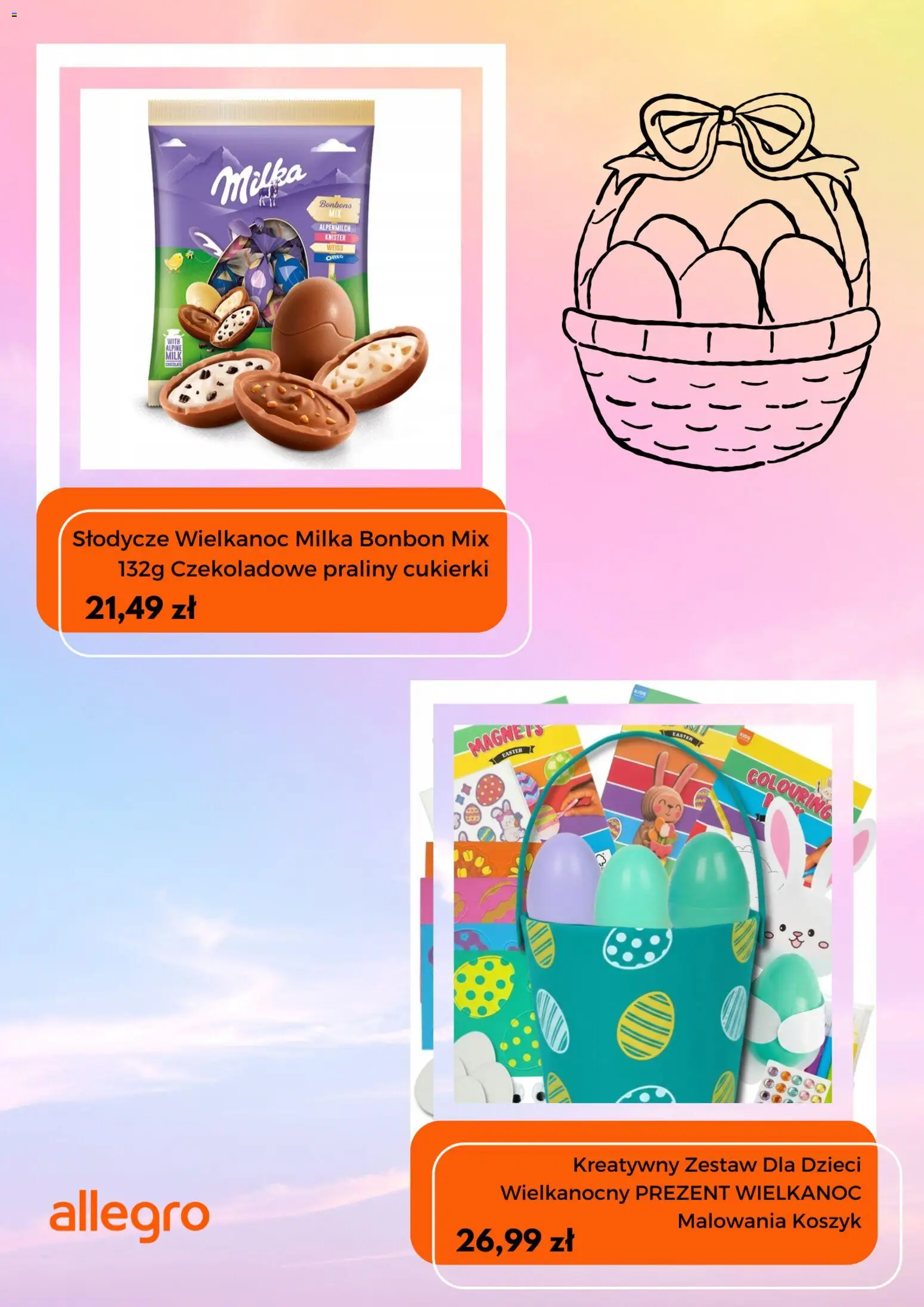 Allegro promocje od 19.02.2026 | Strona: 4 | Produkty: Słodycze, Praliny, Milka, Cukierki