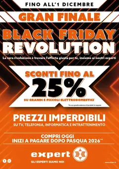 Anteprima del volantino Expert Gran Finale Napoli catalogo valido a partire dal 24.11.2025