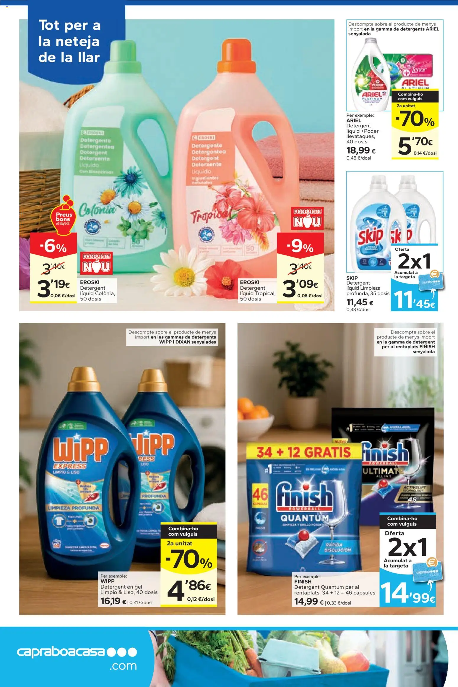 Caprabo folleto │ válido desde el 05.01.2026 | Página: 20 | Productos: Colonia, Detergente