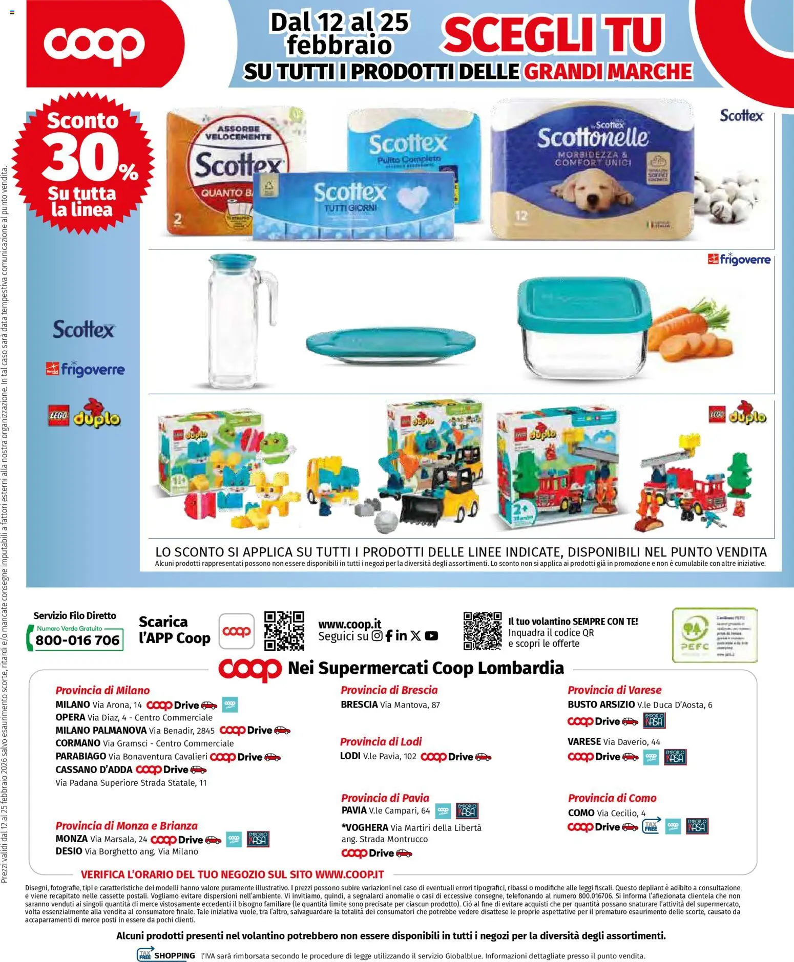 Volantino COOP del 12.02.2026 | Pagina: 12 | Prodotti: Tè, Data