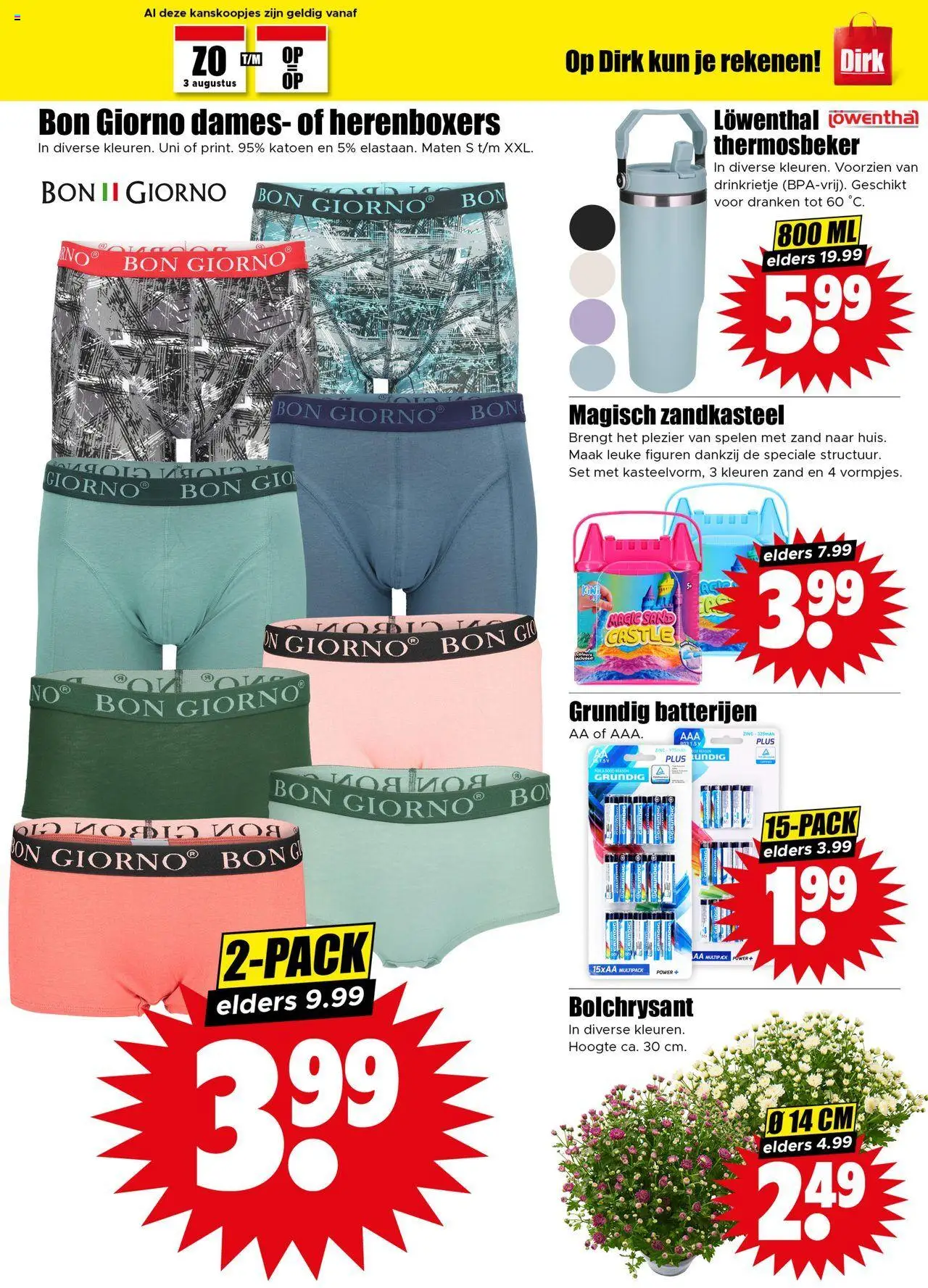  | Pagina: 31 | Producten: Herenboxers, Batterijen
