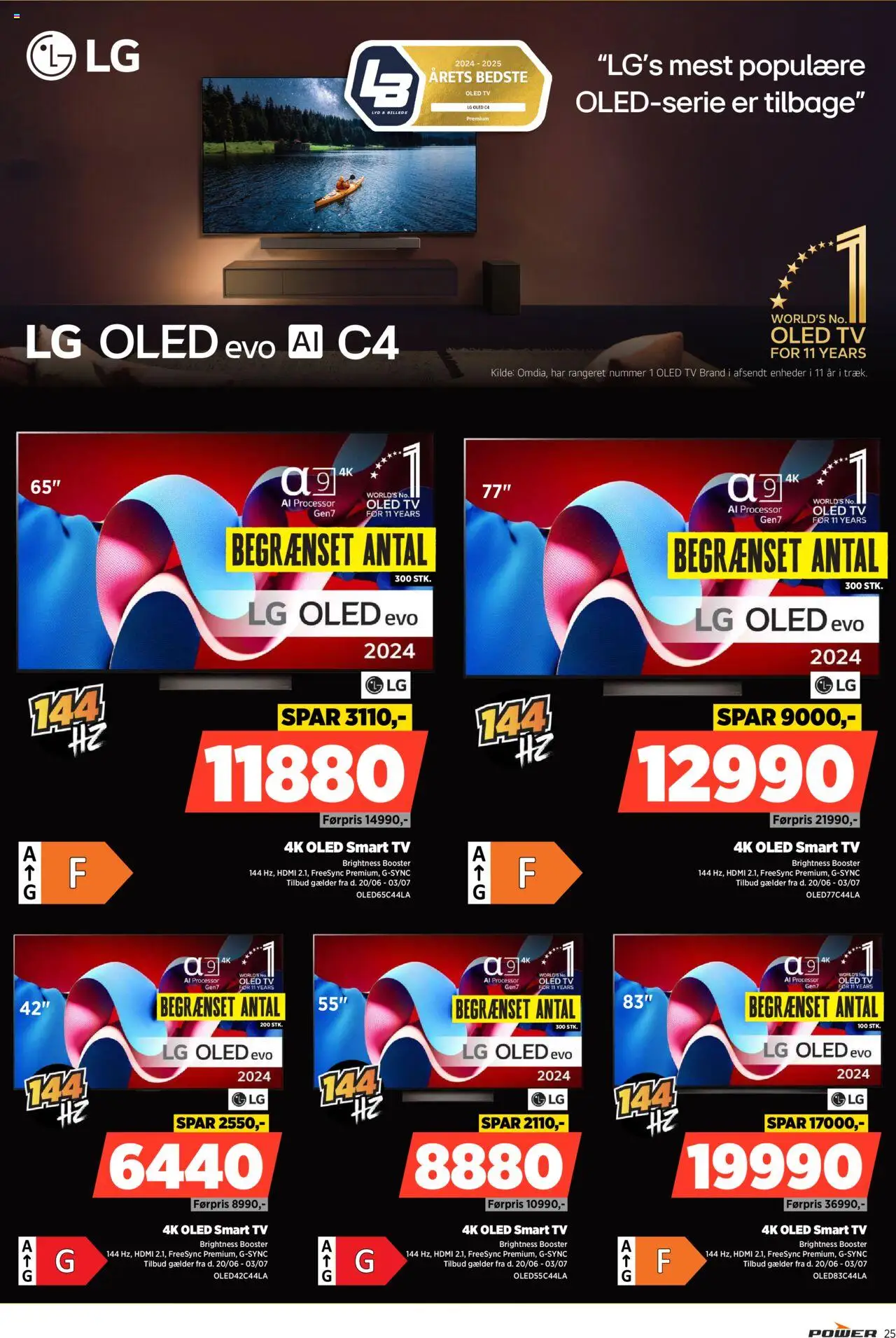 Power Tilbudsavis gyldig fra 20.06.2025 | Side: 25 | Produkter: Processor, Smart TV, TV, Lyd
