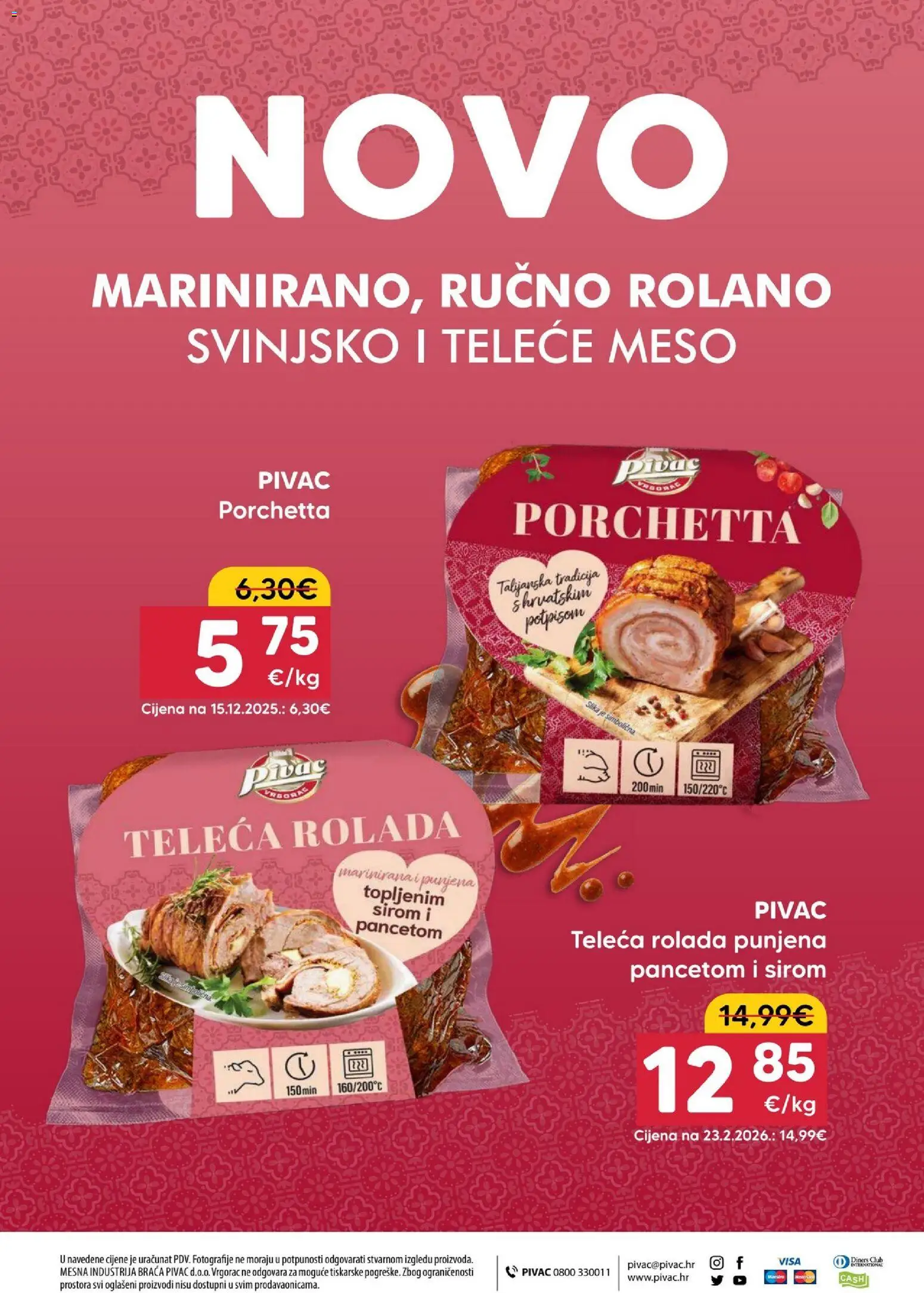 Pivac katalog | vrijedi od 16.03.2026 | Stranica: 16 | Proizvodi: Meso