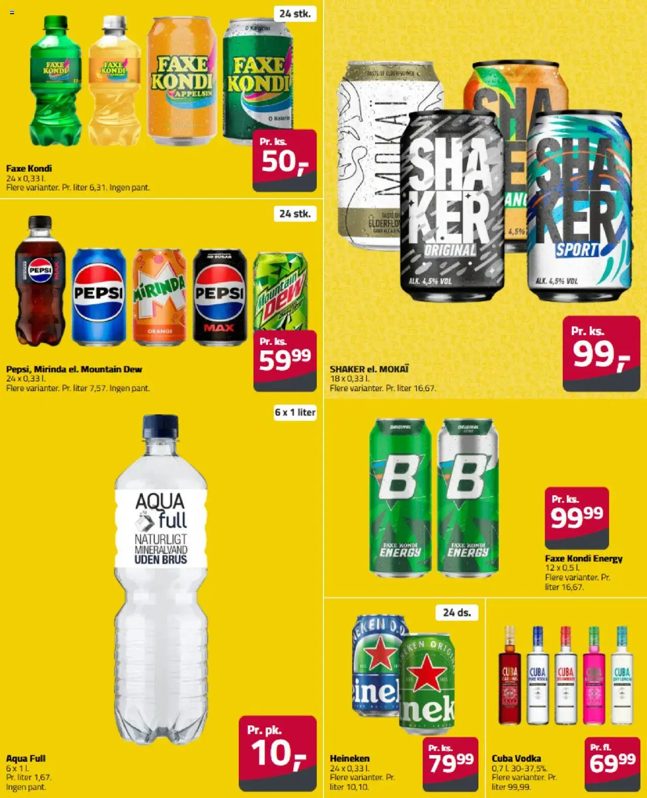Fleggaard Tilbudsavis gyldig fra 17.06.2025 | Side: 2 | Produkter: Vodka, Iogurteira, Faxe Kondi, Pepsi