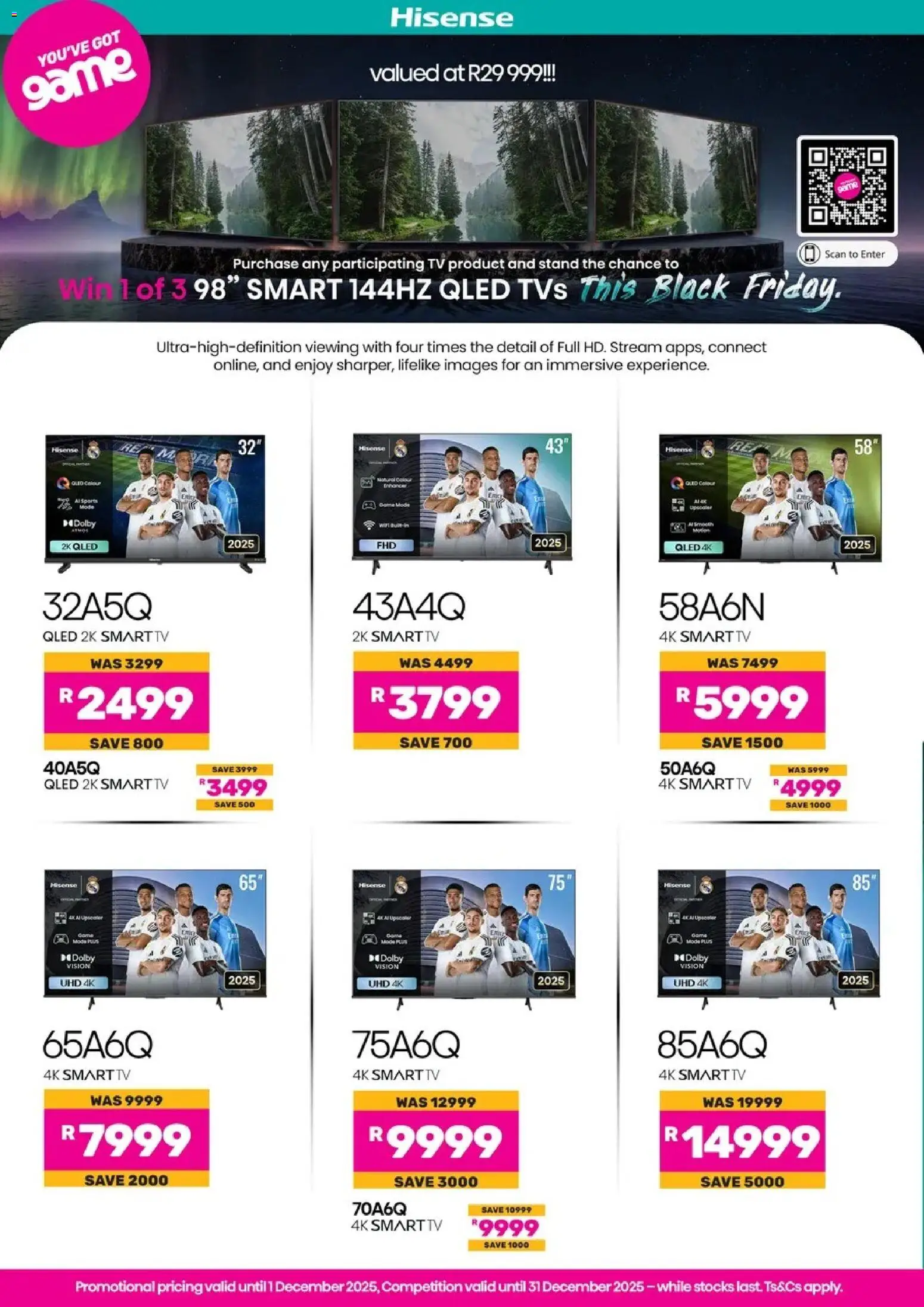 Game - Hisense valid from 31.10.2025 | Page: 2 | Products: Tv, Game