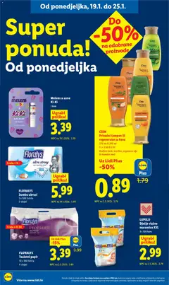 LUPILU Dječje vlažne maramice XXL, 3 x 100 kom - Pregled kataloga iz trgovine Lidl, vrijedi od 19.01.2026 | Stranica: 26