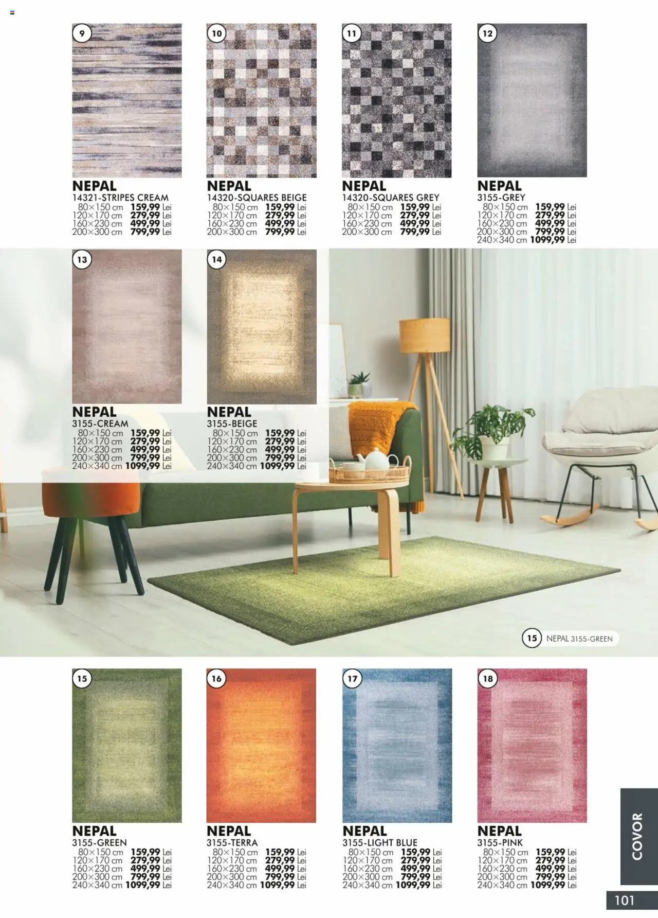 Noul catalog Diego – valabil de la 01.04.2024 | Pagină: 101 | Produse: Covor