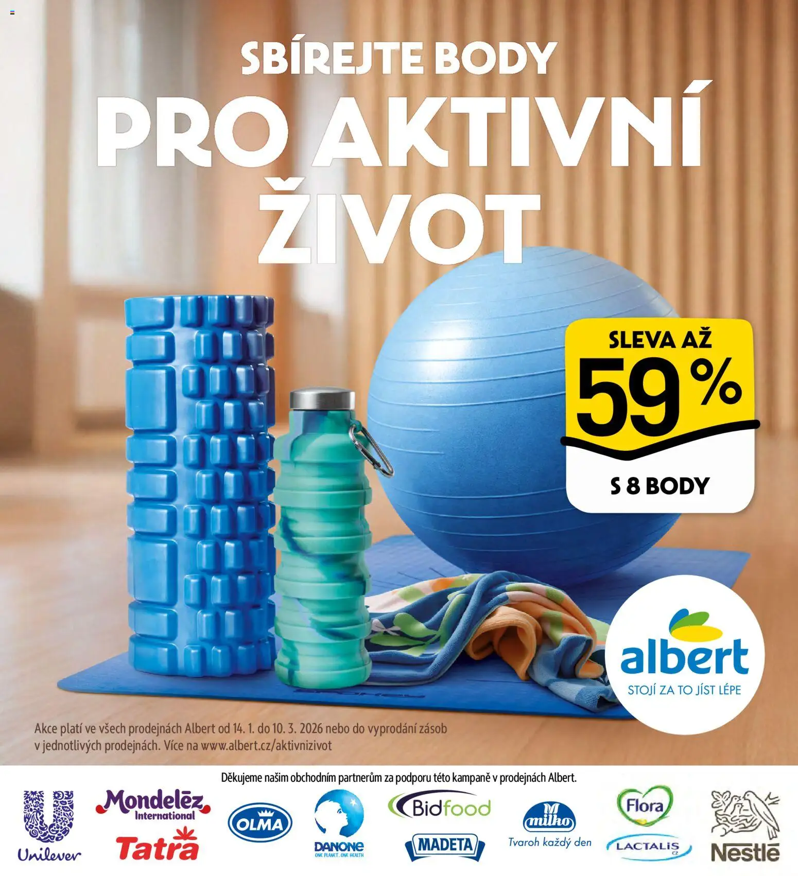 Albert magazín od 01.02.2026 | Strana: 2 | Produkty: Tvaroh, Body, Flora