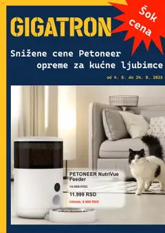 Gigatron katalog - pregled Gigatron kataloga - važi od 04.08.2025