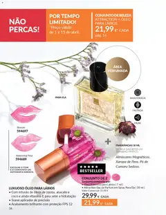 Pré-visualização Catálogo Avon Campanha 4 válido de 01.04.2026 | Página: 16 | Produtos: Perfume, Pó, Abacate, Xarope