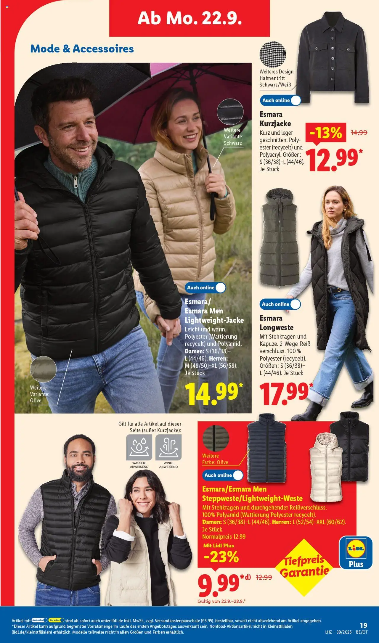 Lidl Prospekt Zossen – gültig ab 22.09.2025 | Seite: 17 | Produkte: Wasser