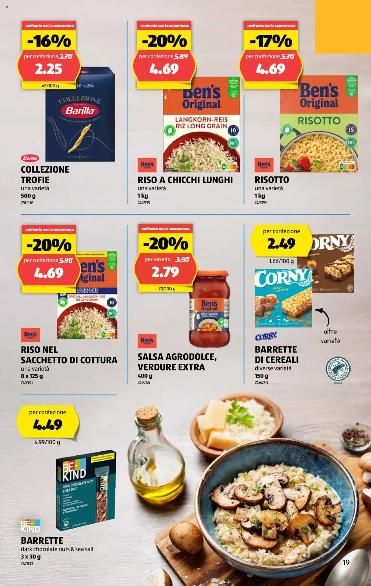 Aldi Volantino ab 31.07.2025 | Seite: 20 | Produkte: Barilla
