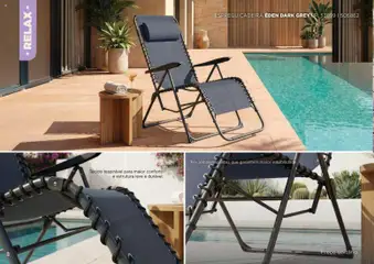 Pré-visualização Espaço Casa folheto Ar Livre 2026 válido de 07.03.2026 | Página: 176 | Produtos: Espreguiçadeira