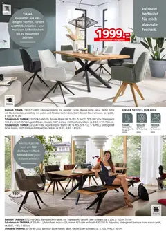 Segmüller Musterring  ab 03.11.2025 gültig | Seite: 9 | Produkte: Esstisch, Sitzbank