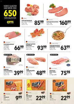 CITTI - Tilbudsavis gyldig fra 25.03.2026 | Side: 4 | Produkter: Salami, Bacon