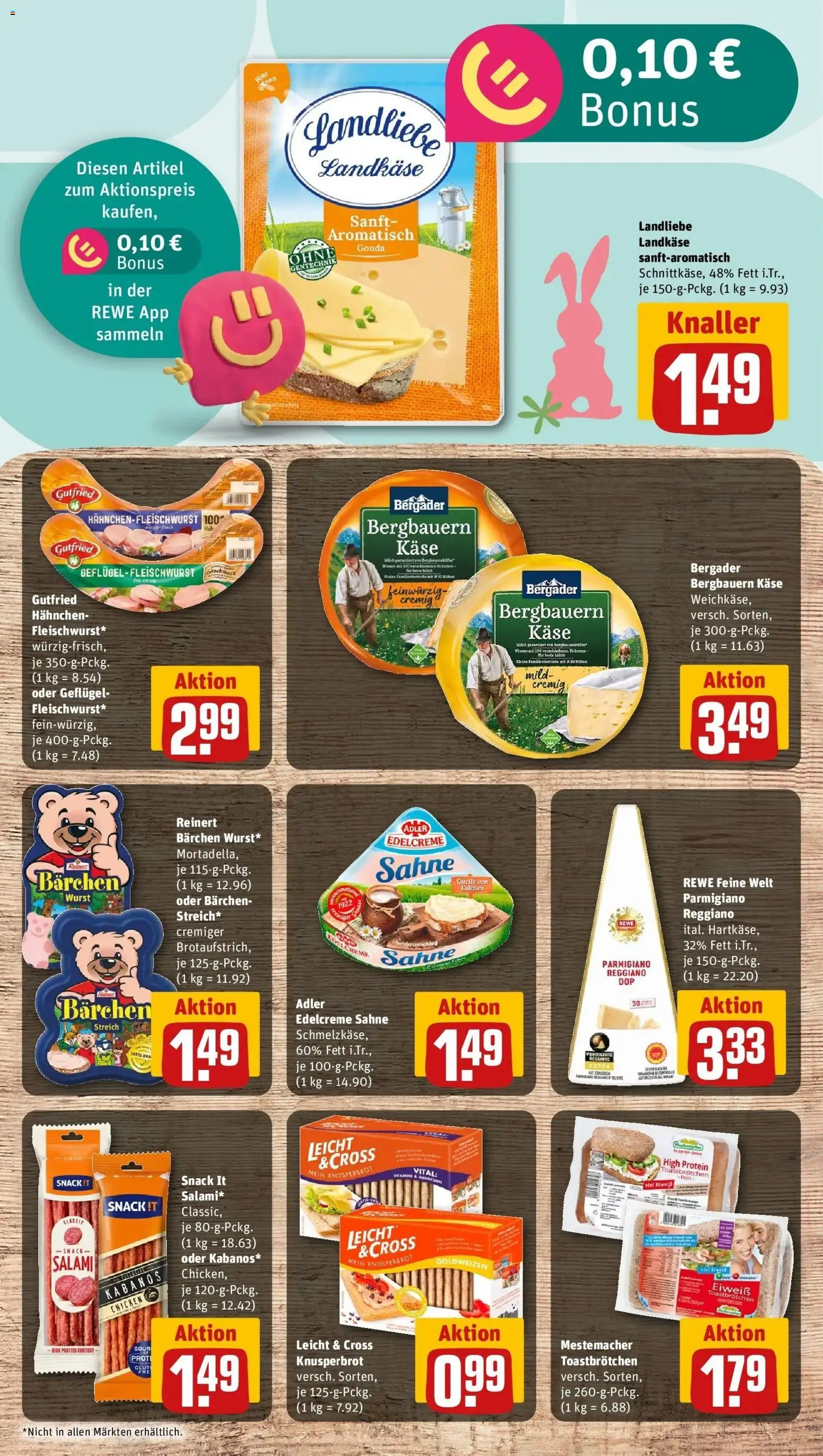 Rewe Prospekt Köln	 – gültig ab 15.03.2026 | Seite: 11 | Produkte: Hahnchen, Käse, Toast, Gouda