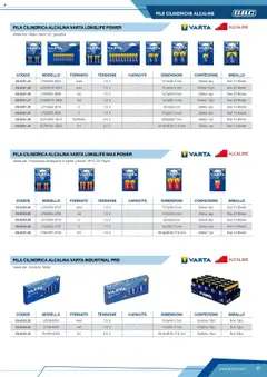 Anteprima del volantino Volantino Batteries & Power GBC	 valido a partire dal 12.04.2025 | Pagina: 87 | Prodotti: Pile, Cd, Scatola