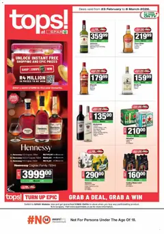 Tops at Spar specials catalogue – valid from 23.02.2026