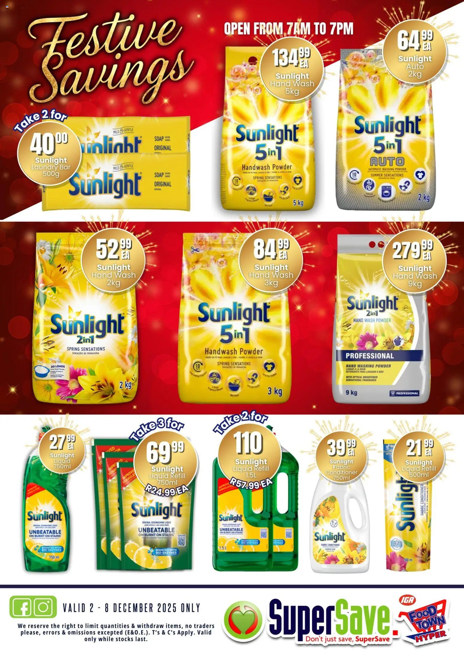 New Super Save catalogue – valid from 02.12.2025 | Page: 57 | Products: Handwash, Brightener, Conditioner, Soap