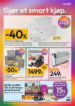 Forhåndsvisning av Gigaboks kundeavis gyldig fra 16.02.2026 | Side: 2 | Produkter: Сушильные машины, Snacks, Oppbevaringsboks, Håndklær
