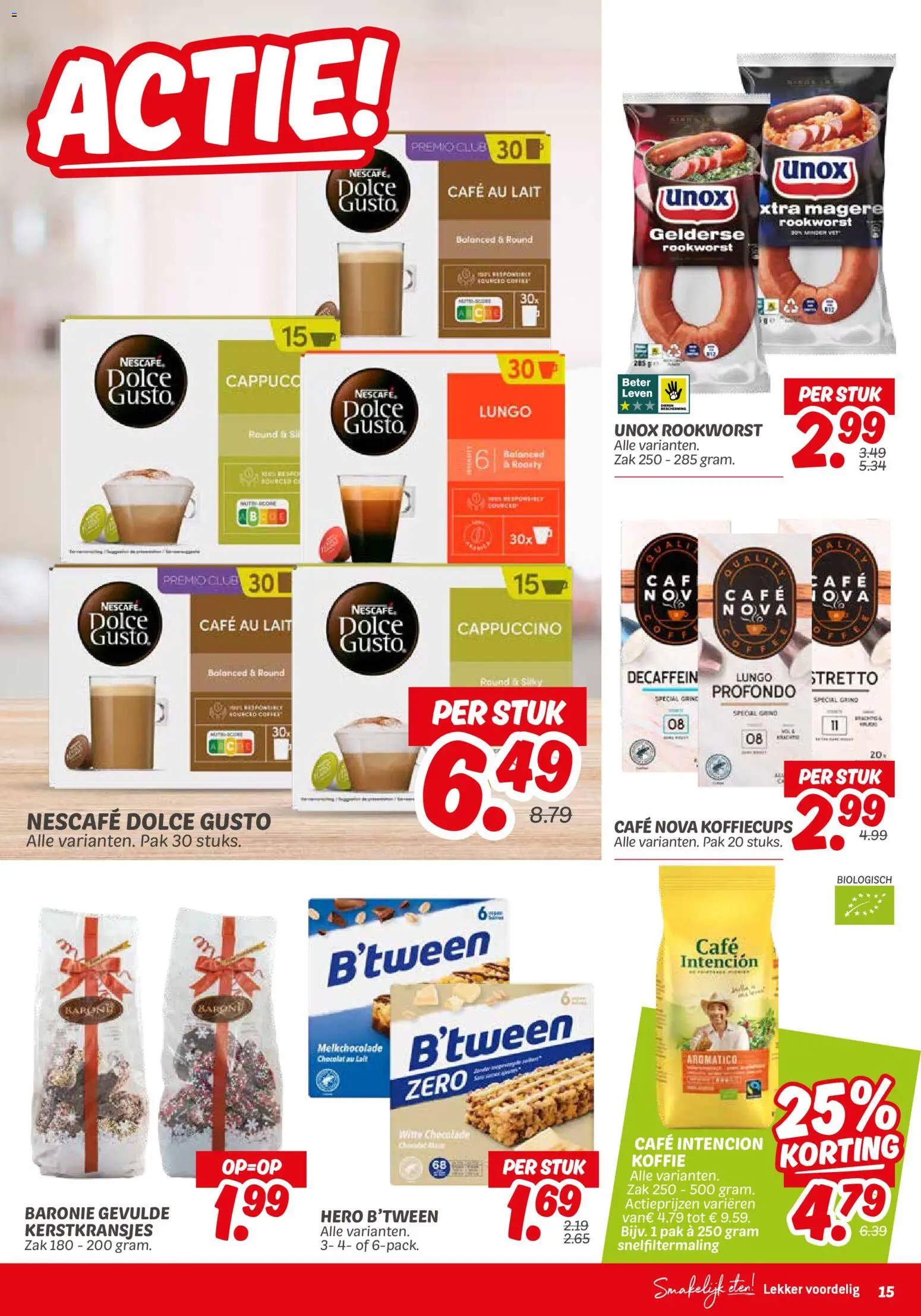 {H1} | Pagina: 17 | Producten: Koffie, Chocolade, Zak, Cappuccino