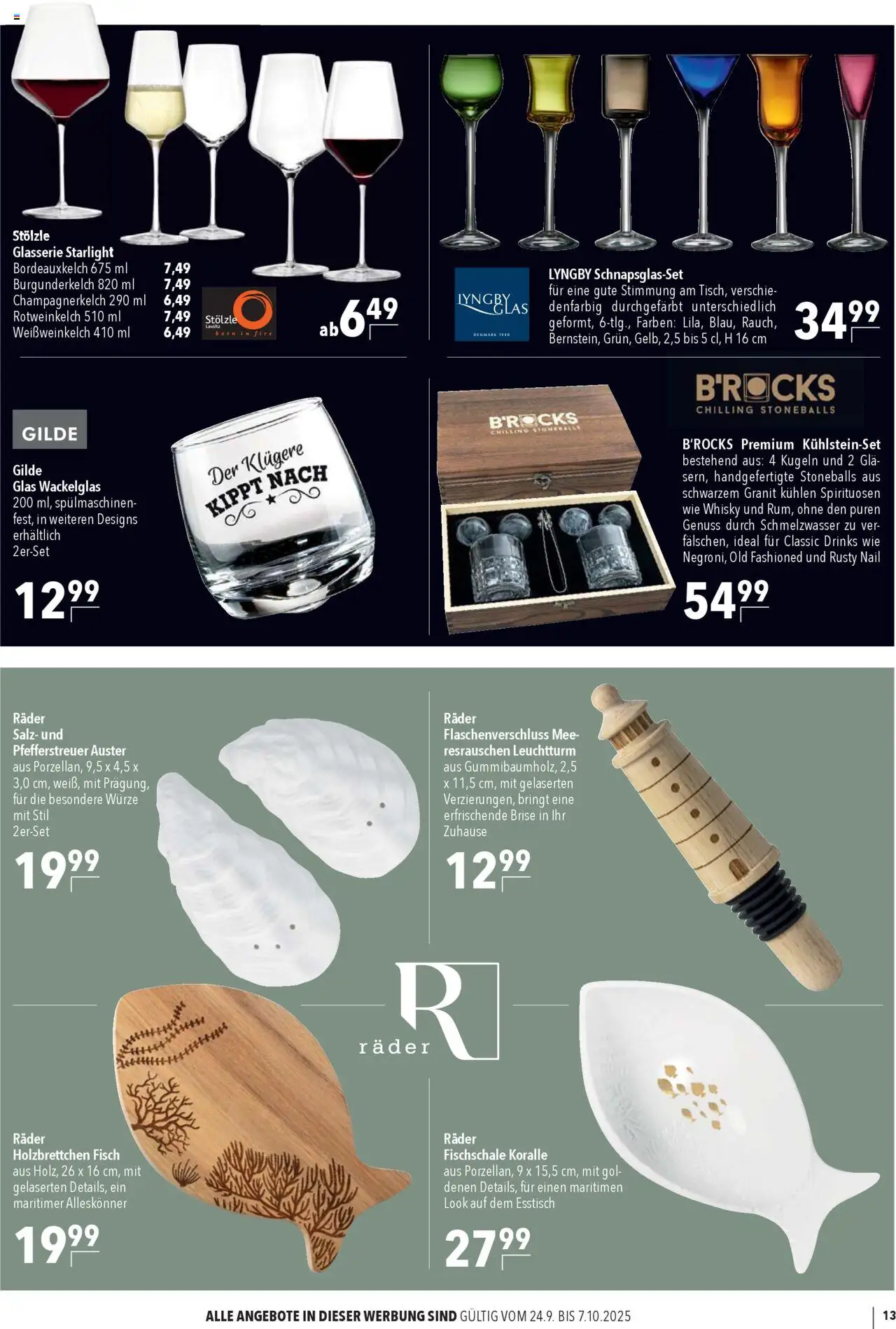 CITTI Markt Markenwelten – gültig ab 24.09.2025 | Seite: 13 | Produkte: Whisky, Esstisch, Fisch, Salz