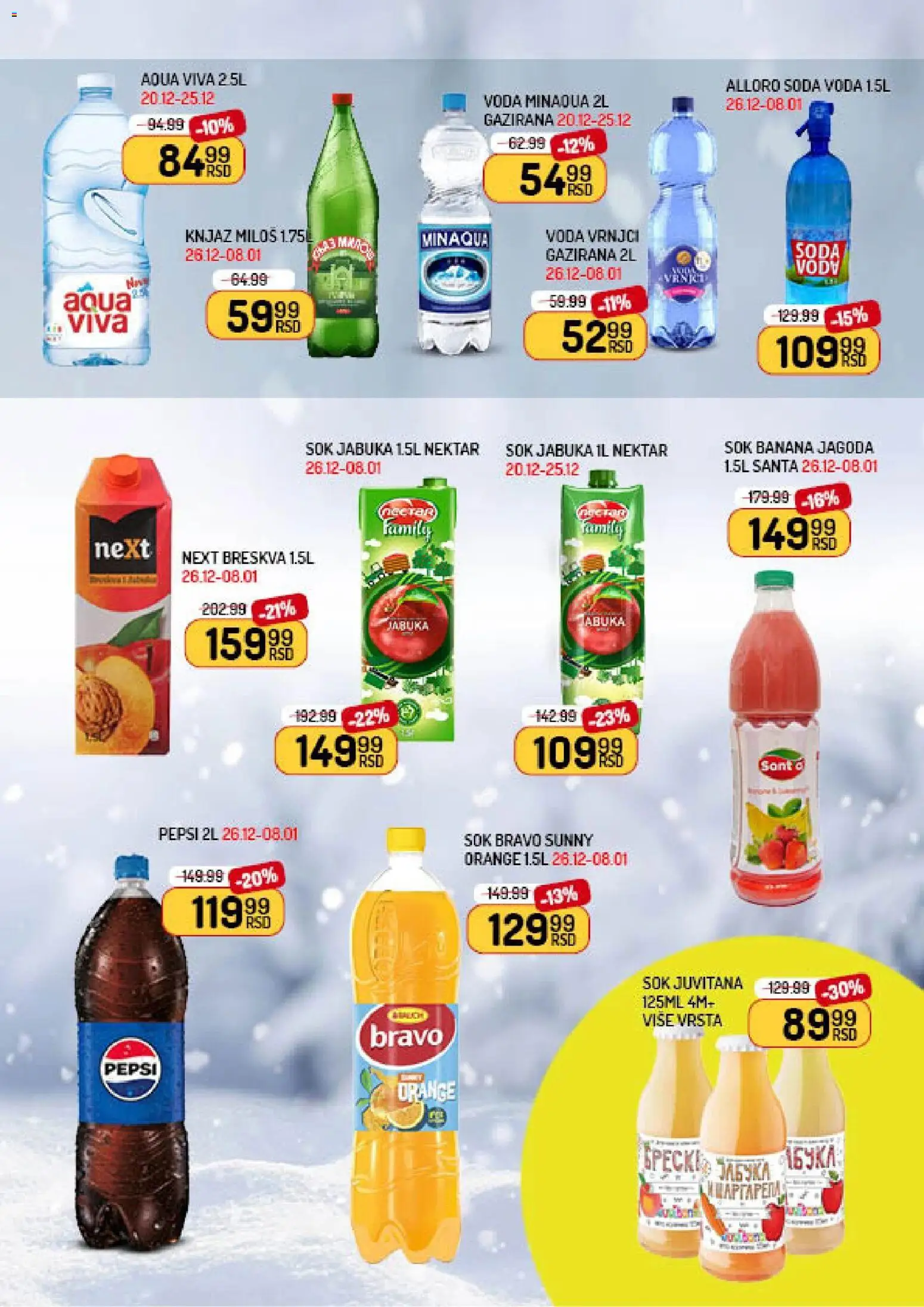 Aman katalog - važi od 20.12.2025 | Strana: 13 | Proizvode: Banana, Jagoda, Nektar, Breskva