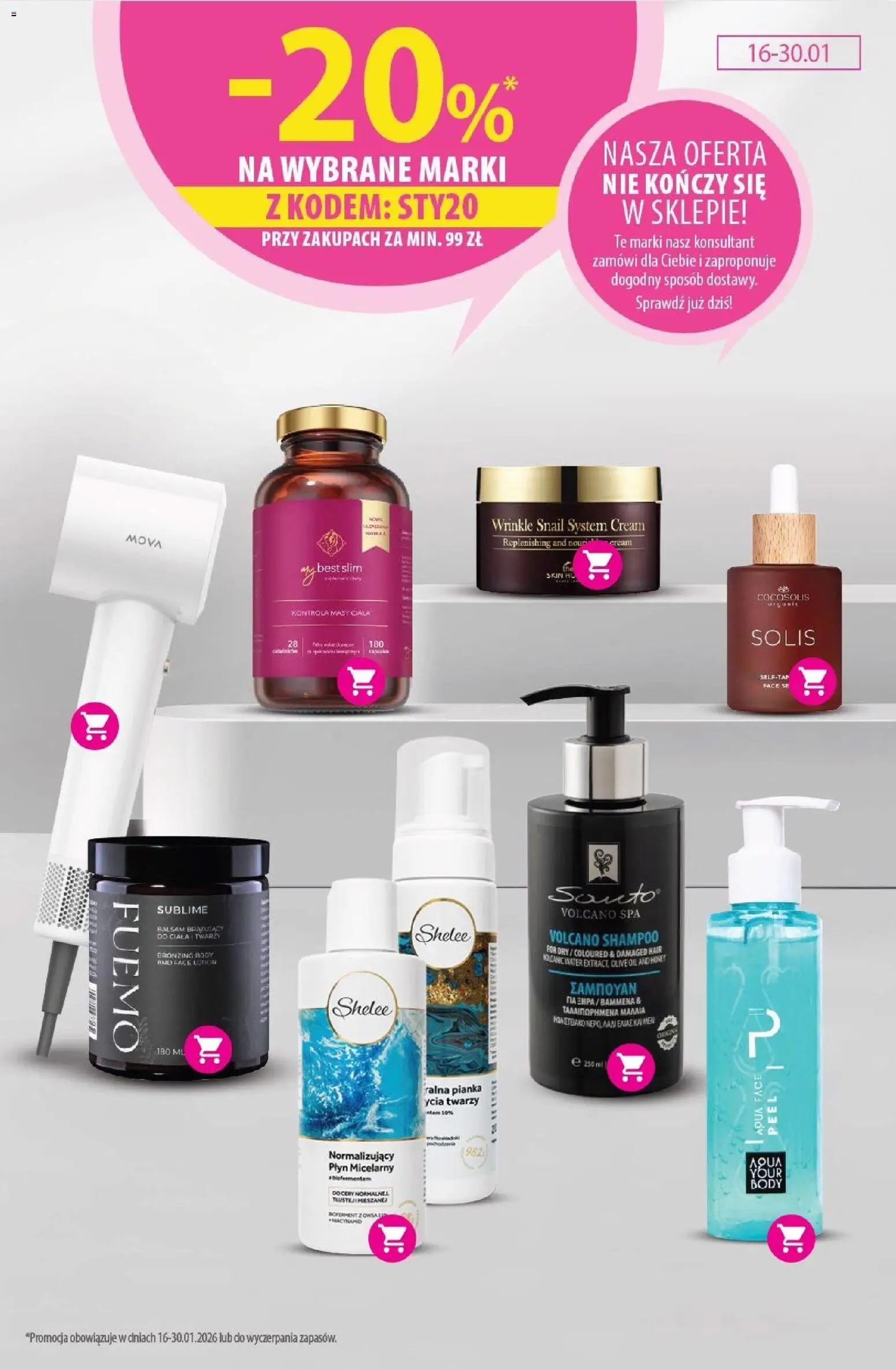 Hebe Gazetka od 16.01.2026 | Strona: 21 | Produkty: Body, Lotion