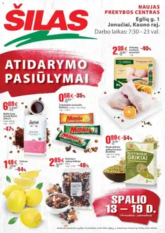 Šilas leidinys galioja nuo 13.10.2025