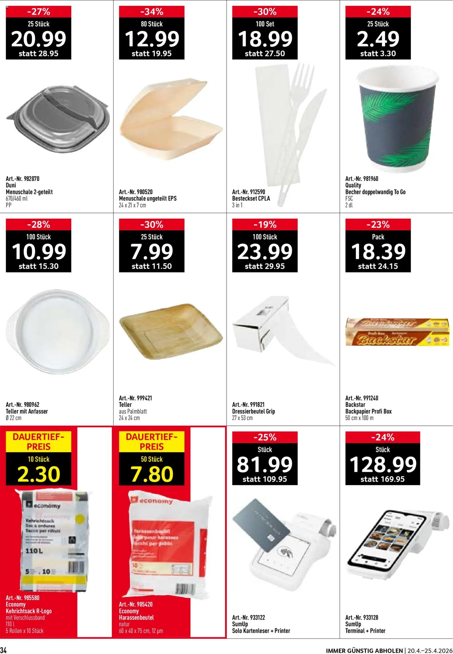 Prodega aktionen – gültig ab 20.04.2026 | Seite: 34 | Produkte: Box