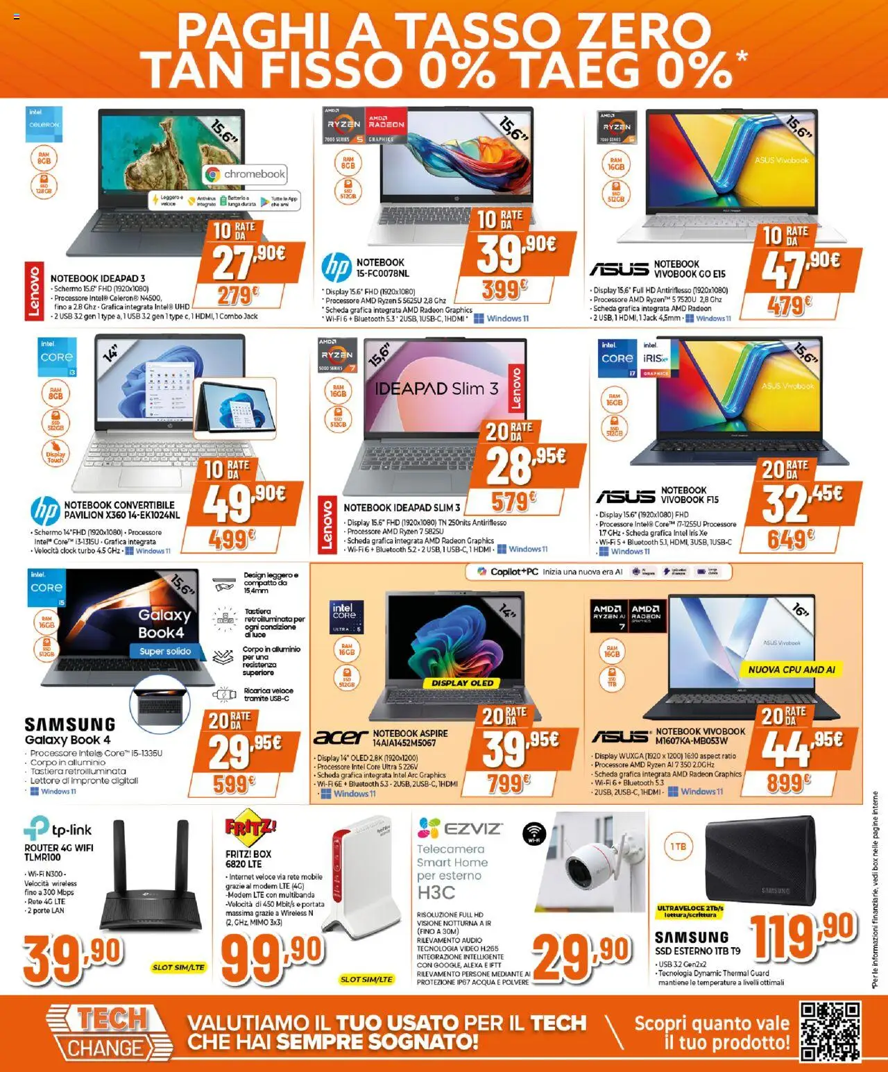 Volantino Expert del 25.09.2025 | Pagina: 8 | Prodotti: Mobile, Audio, USB, Samsung