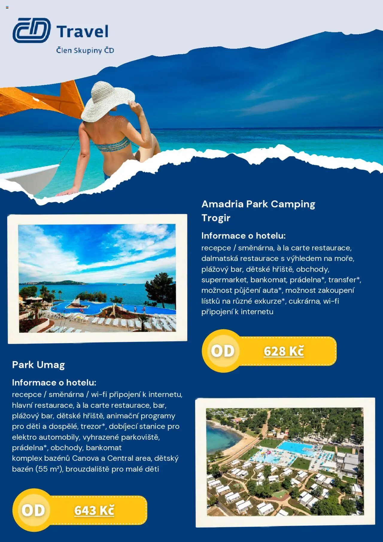 ČD Travel katalog Nabídka zájezdů od 06.08.2025 | Strana: 3 | Produkty: Dětský bazén, Bazén, Cd, Elektro