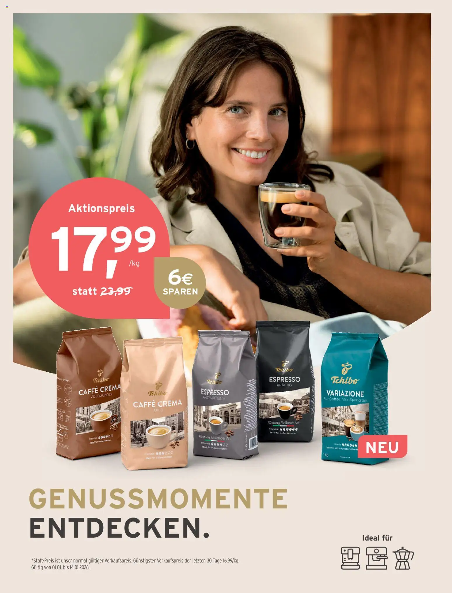 Tchibo Eduscho - Katalog Januar 2026 gültig ab 01.01.2026 | Seite: 148