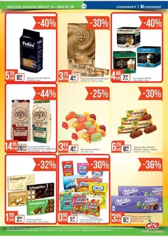 ČIA MARKET - Leidinys│galioja nuo 15.07.2025 | Puslapis: 12 | Prekių: Pupelės, Kava, Šokoladas, Guminukai
