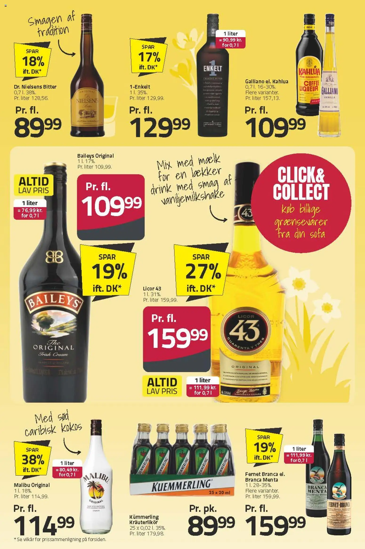 Fleggaard tilbudsavis – gyldig fra 08.04.2026 | Side: 18 | Produkter: Amendoins, Mælk, Sofa