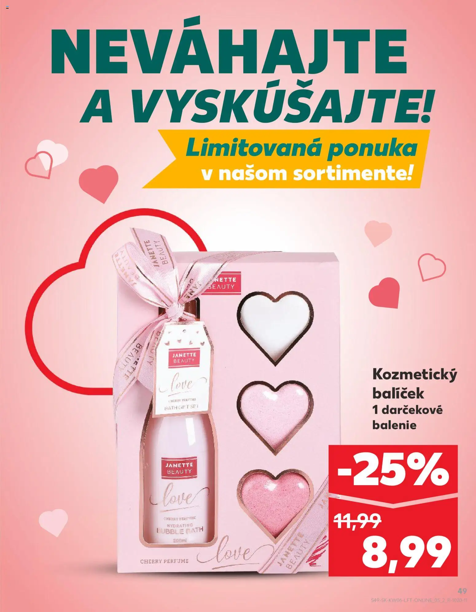 Kaufland SK akciós ujság - amely érvényes a következő dátumtól: 05.02.2026 | Oldal: 49