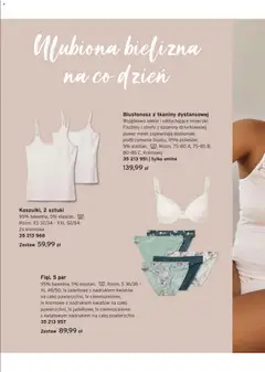 Pogląd oferty "Tchibo promocje" - ważna od 17.03.2026 | Strona: 7 | Produkty: Bielizna, Biustonosz