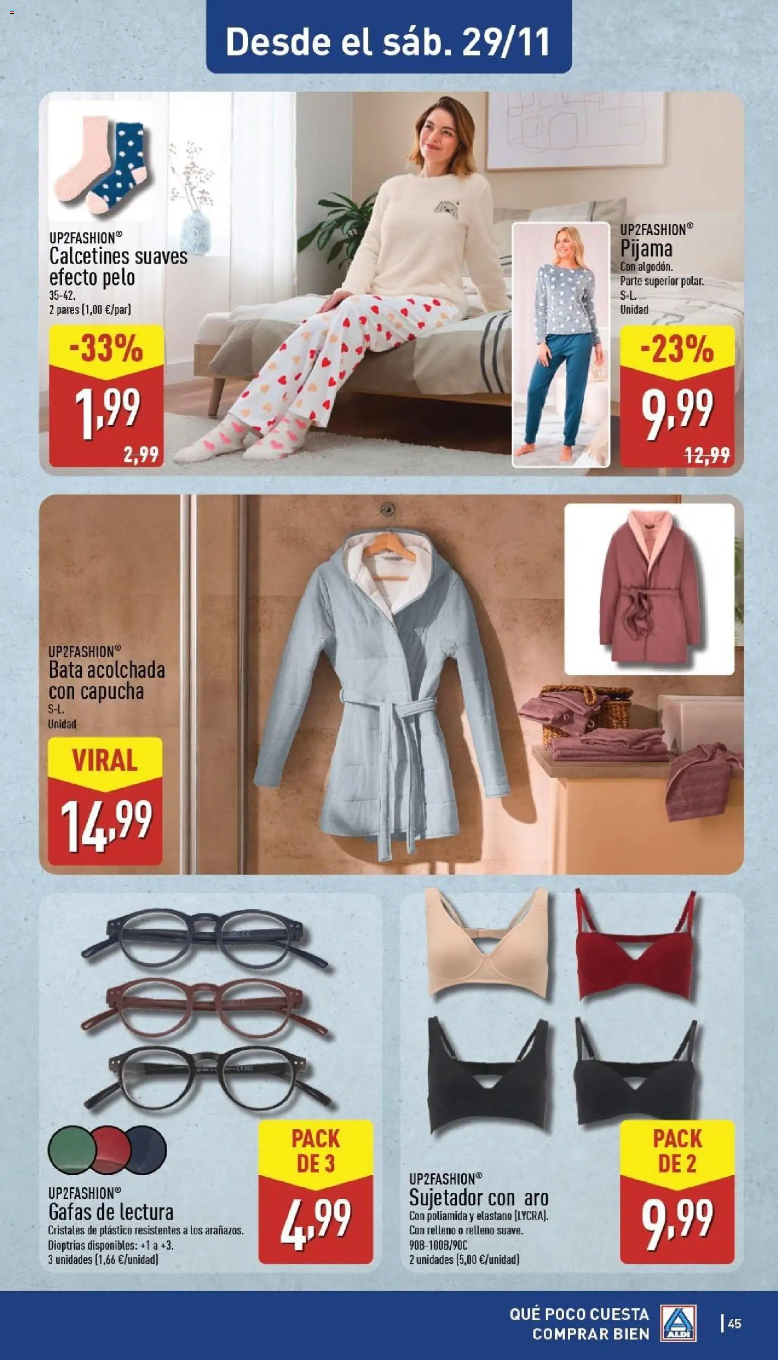 Aldi folleto Península │ válido desde el 24.11.2025 | Página: 45 | Productos: Pijama