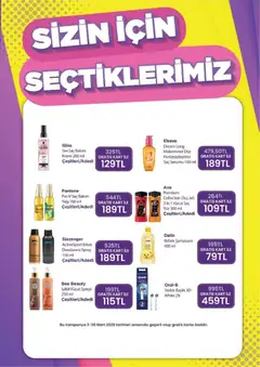 02.03.2026 tarihinden itibaren geçerli olan Gratis kataloğu önizlemesi | Sayfa: 7 | Ürünler: Duş, Duş jeli, Deodorant