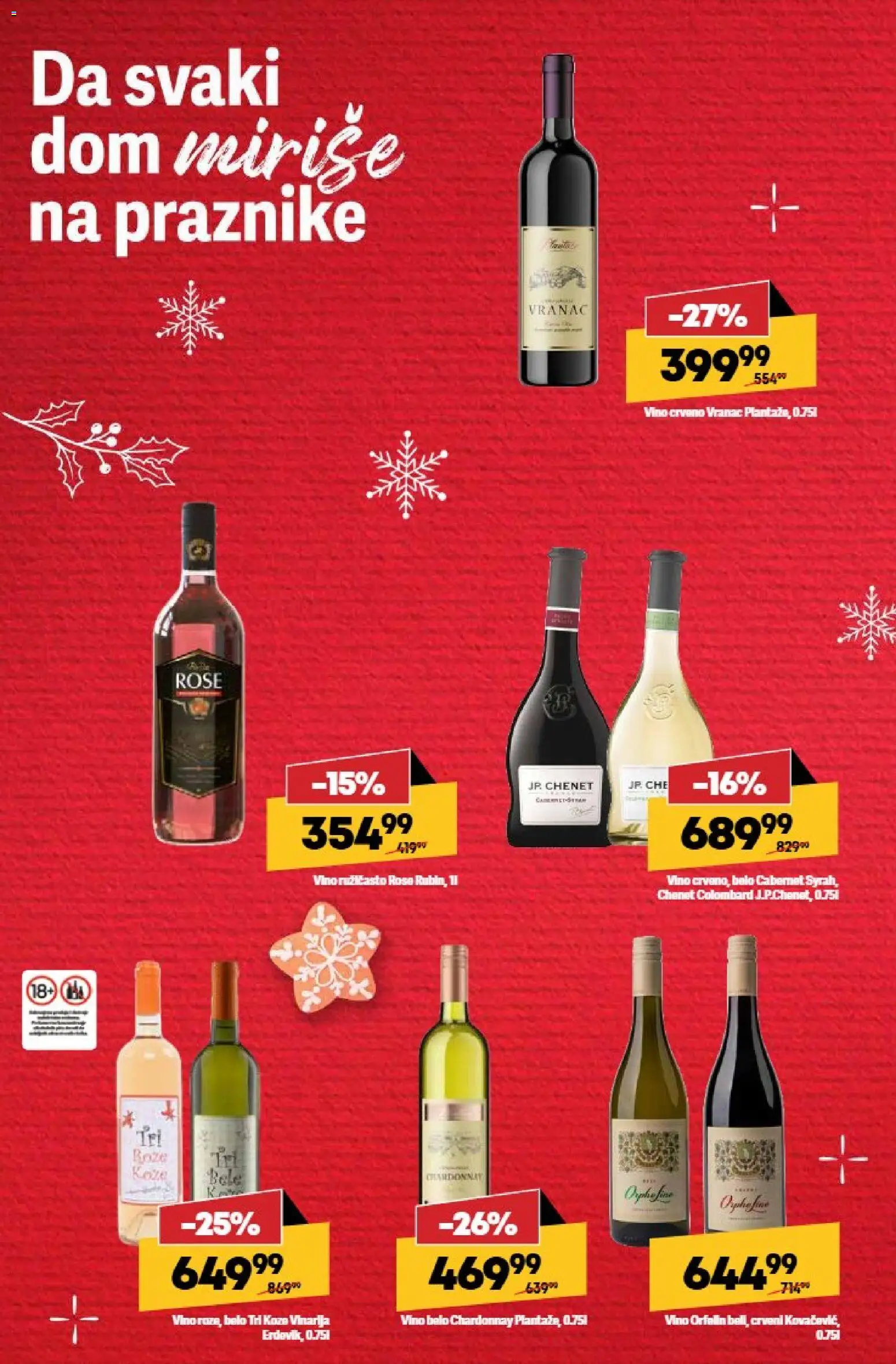 Maxi katalog - važi od 22.12.2025 | Strana: 34 | Proizvode: Chardonnay, Vranac, Vino