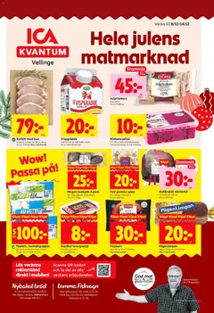 ICA Kvantum - Vellinge - Förhandsvisning av reklamblad från butik ICA Kvantum aktuell från 08.12.2025