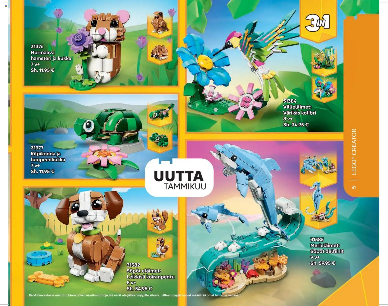 LEGO tarjoukset – voimassa 01.01.2026 alkaen | Sivu: 41