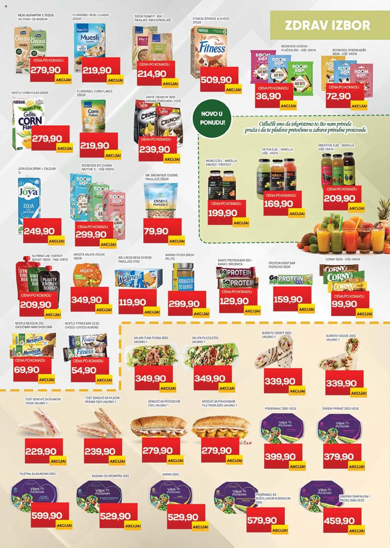 Medius katalog - važi od 16.12.2025 | Strana: 7 | Proizvode: Banana, Badem, Ovsena kaša, Nesquik