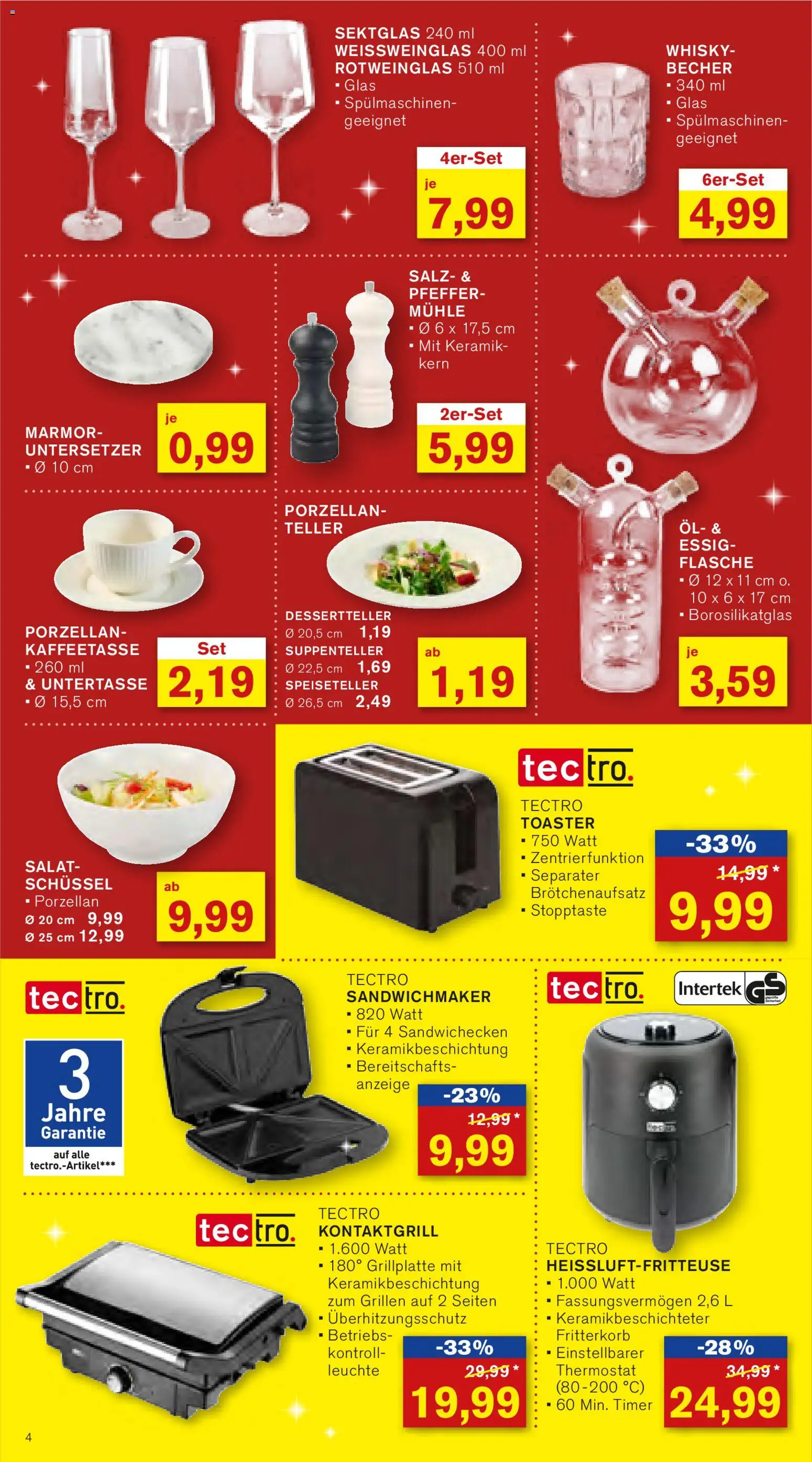 KODi Prospekt 	 – gültig ab 15.12.2025 | Seite: 4 | Produkte: Whisky, Öl, Salz, Heißluftfritteuse