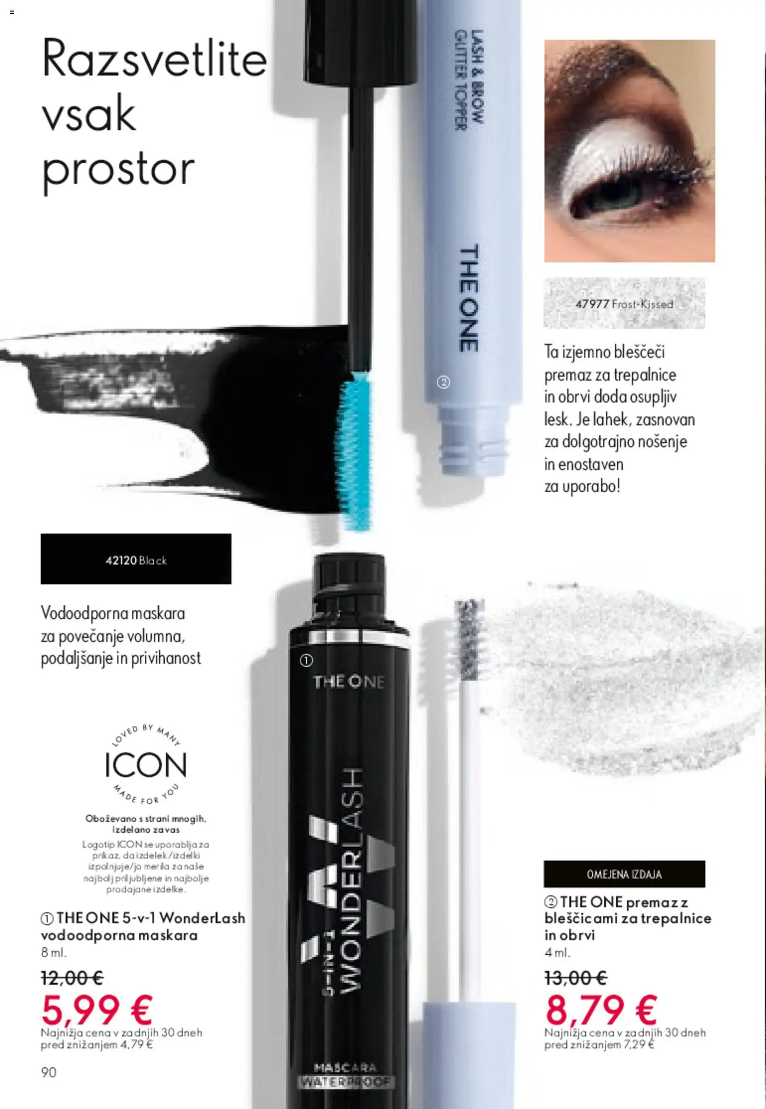 Novi Oriflame katalog ponudbe – veljaven od 01.04.2026 | Stran: 89 | Izdelki: Maskara